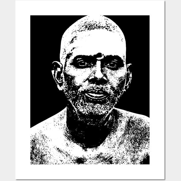 Sri Ramana Maharshi Wall Art by Zen Cosmos Official